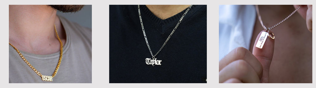 Men's Personalised Necklaces