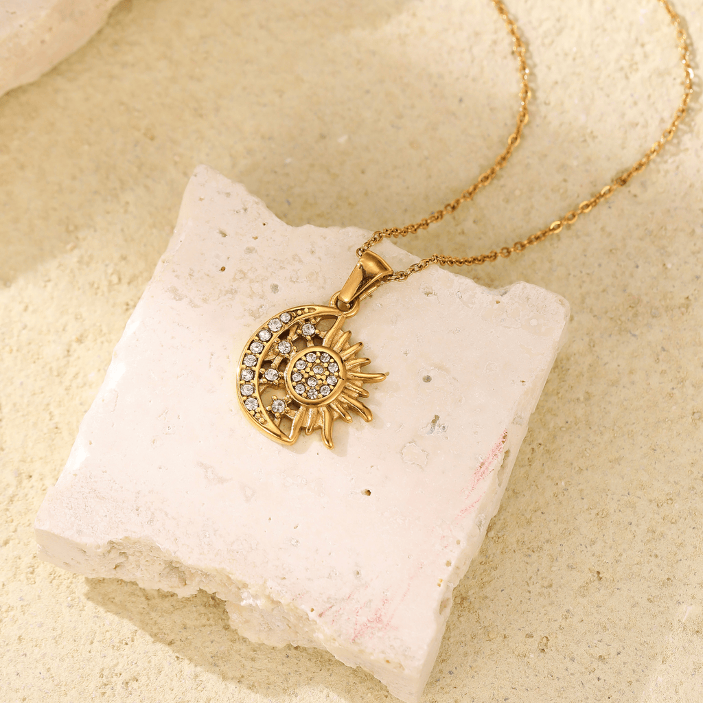 Celestial Sphere Charm Necklace - Ornaments Co - 