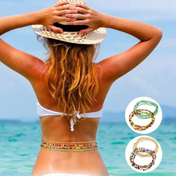 Colorful Beaded Waist Chains - Ornaments Co - Multicolor