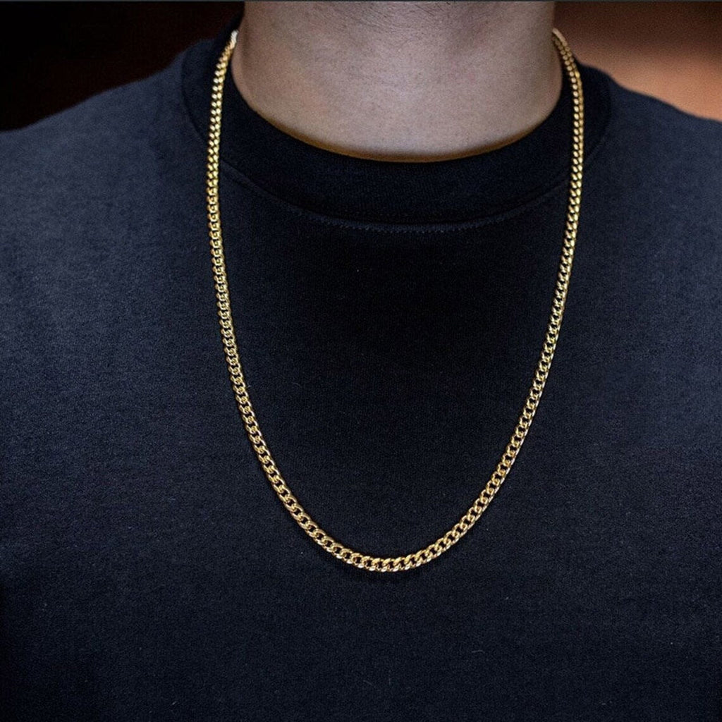 Cuban Link Chain for Men - Ornaments Co - Silver