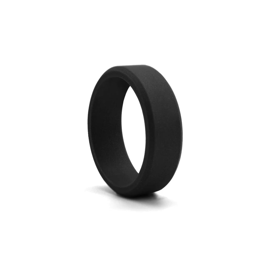 Men's Silicone Outdoor Sports Ring - Ornaments Co - Black