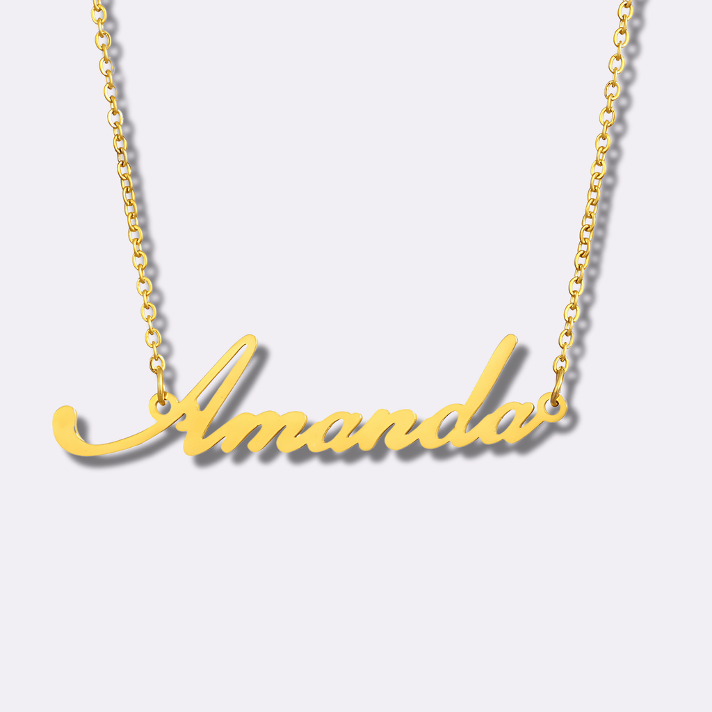 Mystic Grace Name Necklace - Ornaments Co - Silver Plating